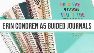 NEW ERIN CONDREN A5 GUIDED JOURNALS | Wellness, Goal Setting, Budget Planners & Hello Kitty Journal