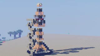 How to make a rocket in minecraft