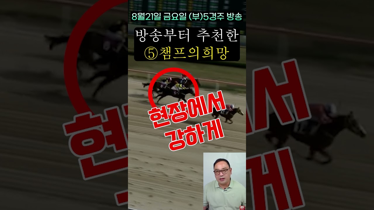 고배당 마필이 궁금해?현장 추천으로 복승 삼복승 적중!!
