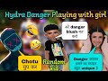 Hydra danger playing with random girl | hydra danger funny moments with random