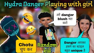 Hydra danger playing with random girl | hydra danger funny moments with random