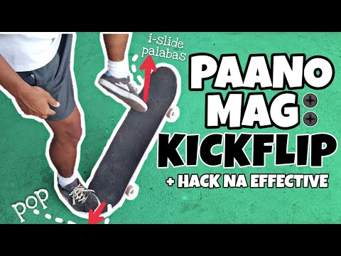 Video: Paano Mag-kickflip Sa Isang Daliri