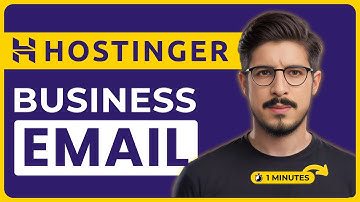 Hoe u gratis e-mail instelt in Hostinger 2025 | Maak gratis zakelijke e-mail aan in Hostinger
