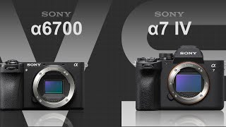 Sony alpha a6700 vs Sony alpha a7 IV