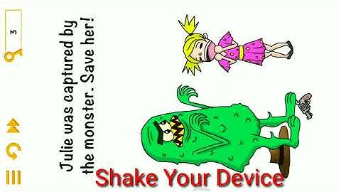 Tricky Bricky Level 85 || Julie Was Captured By The Monster, Save Her.