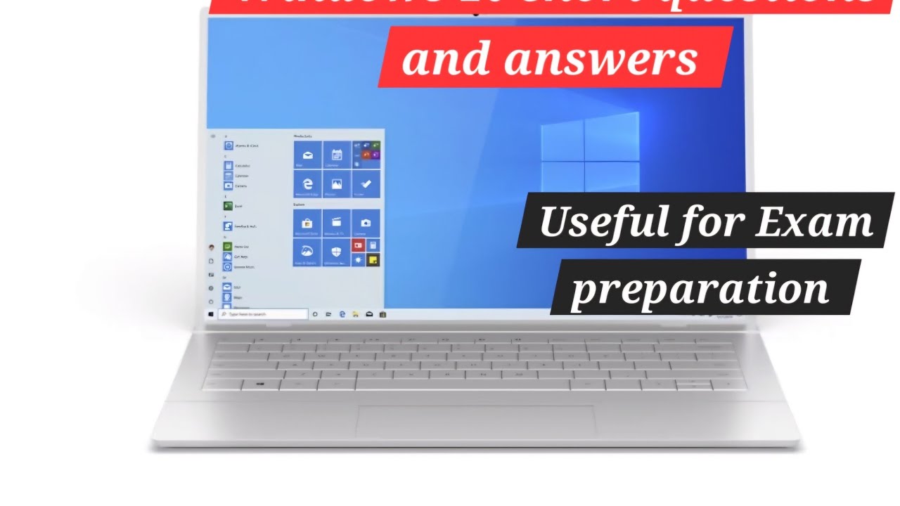 Windows 10 Questions and Answers |Useful Short Questions and Answers ...