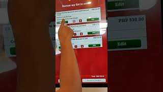 how to order mcdonald's touch screen kiosh mas easy sya gamitin