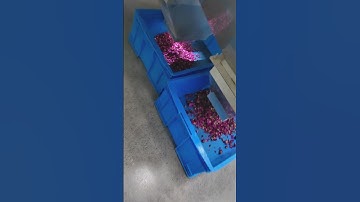 Dry flower sorting pieces #machine