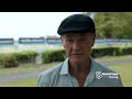 Peter Muscutt is rather pleased with the progress of Battle Force - After his gallop
