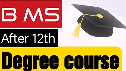 BMS I Bachelor of management studies