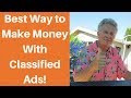 The Best Way to Make Money With Classified Ads