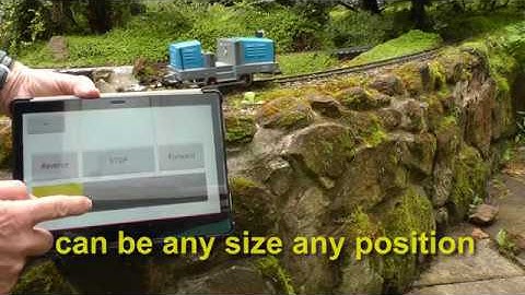 Peckforton Light Railway - Bluetooth app control with RoboRemoFree