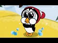 Afuera en el frío | El Pájaro Loco | Dibujos animados para niños | WildBrain en Español