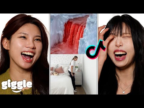 Korean Girls React to Annoying Period Moments TikToks!