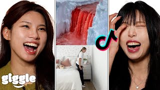 Korean Girls React To Annoying Period Moments Tiktoks