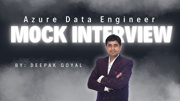 Azure Data Engineer Mock Interview - With Full Feedback