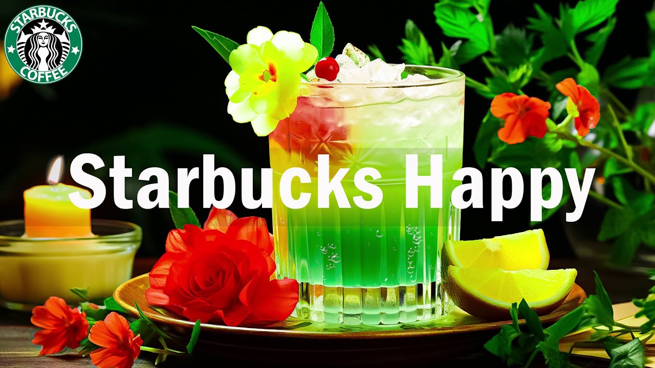 Starbucks Music No Ads - Starbucks Coffee Jazz Music & Spring Ambience -Starbucks Coffee Shop Music