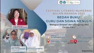 🚀 Live Spesial: Festival Literasi Numerasi Bulan Bahasa 2025 SMP NEGERI 1 Cilacap! 📚✨