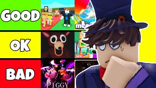 I Ranked EVERY Roblox Game!