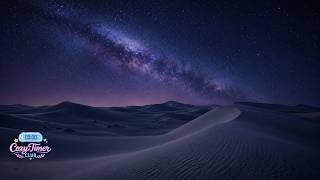 3 Hours Countdown Timer 🩵 | Desert Night Wind | Focus &amp; Productivity
