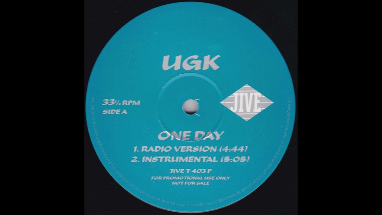 UGK - One Day (instrumental)