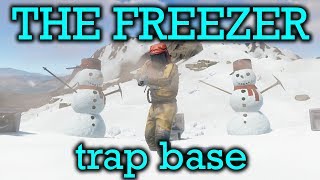THE FIRST EVER RUST SNOW MACHINE TRAP BASE! - Welcome to the FREEZER! - Rust trap base + giveaway
