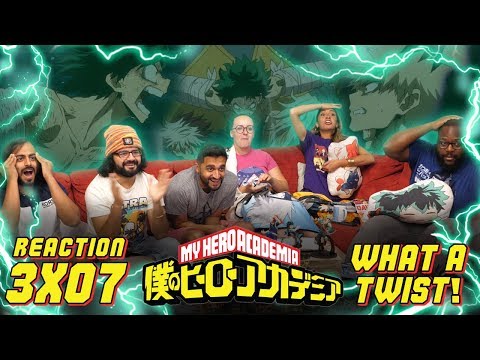 My Hero Academia - 3x7 What a Twist! - Group Reaction