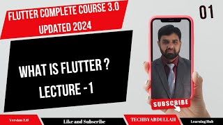 Flutter in Urdu | What is Flutter ||Lecture 01 || @TechByAbdullah79 #flutter #flutterinhindi