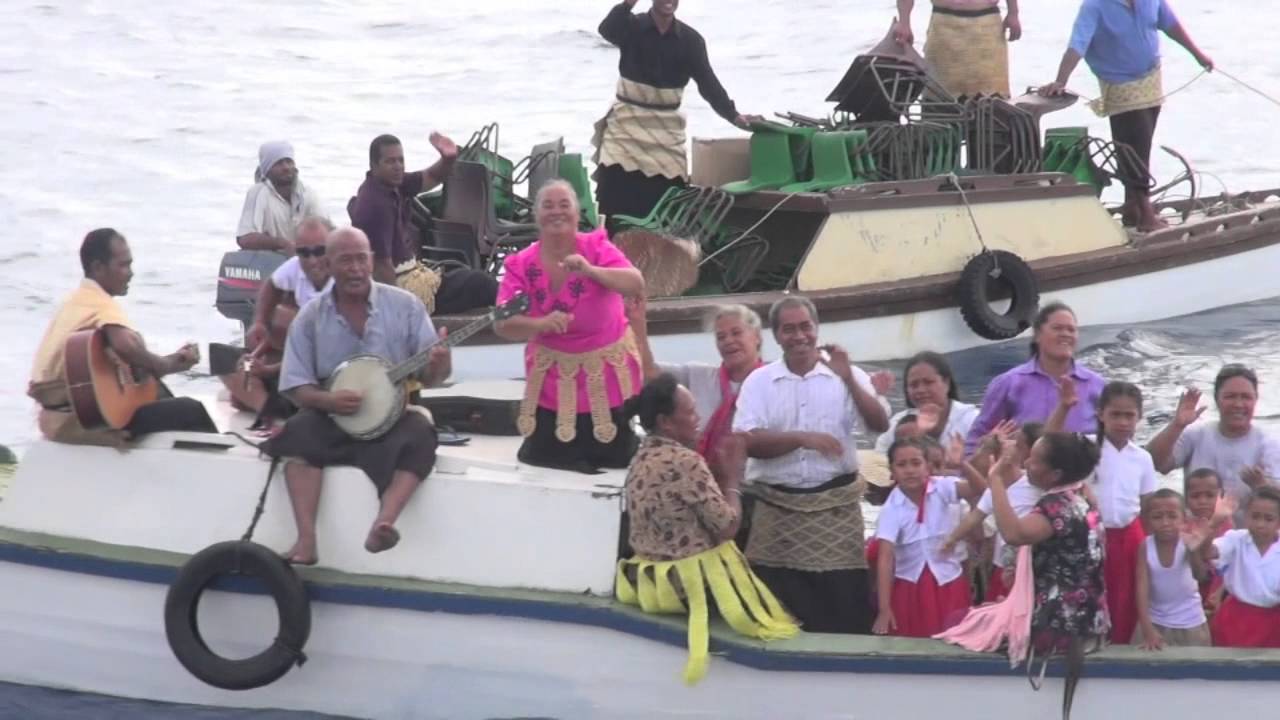 HM Queen Mother Halaevalu Mata'aho Tuku'aho Ha'apai Islands visit ~ Ha'ano Serenade