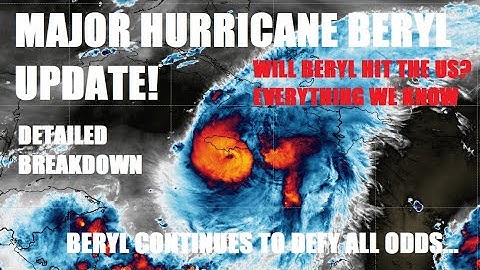 Major Hurricane Beryl update! Historic storm continues.. Who will it hit next? US impacts?! Latest