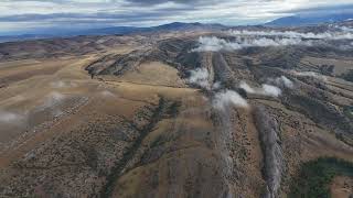 Bedrock Folds along I-90 in Montana