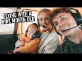 Flying with Our 9 Month Old Baby (Flinders Ranges)