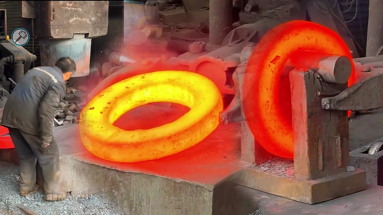 Forgar The Process Of Forging Steel Using Giant Hydraulic Hammers Part 591 ...