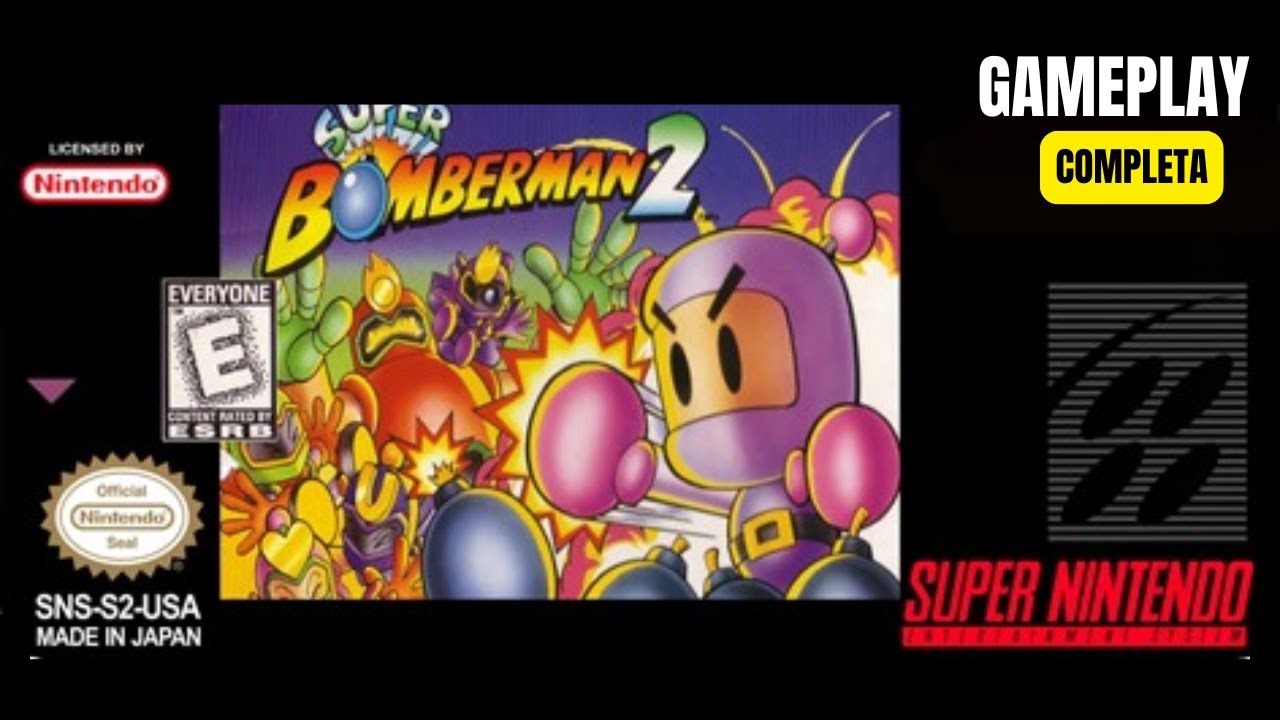 SUPER BOMBERMAN 2 | Super Nintendo | GAMEPLAY COMPLETA - YouTube