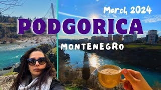 PODGORICA 2024. The capital city of Montenegro