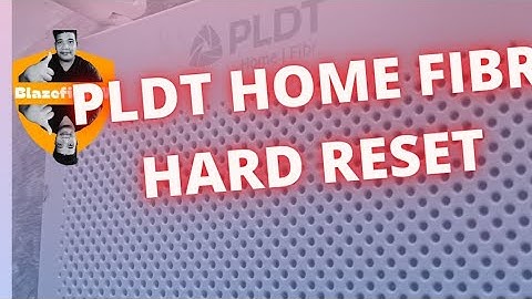 PLDT Home Hard Reset | No Internet | Part 2 | BlazefireTV Tutorial