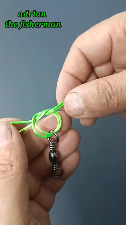 Strong fishing knot 