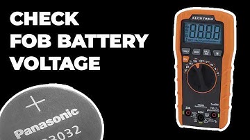 Measure Your Car Key Fob Battery with a Multimeter (Easy!)