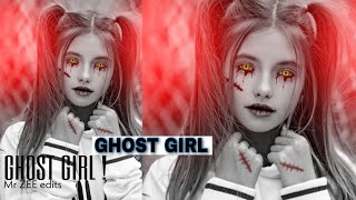 ghost girl photo editing PicsArt 2020 make by Mr ZEE edits in Urdu Hindi screenshot 5