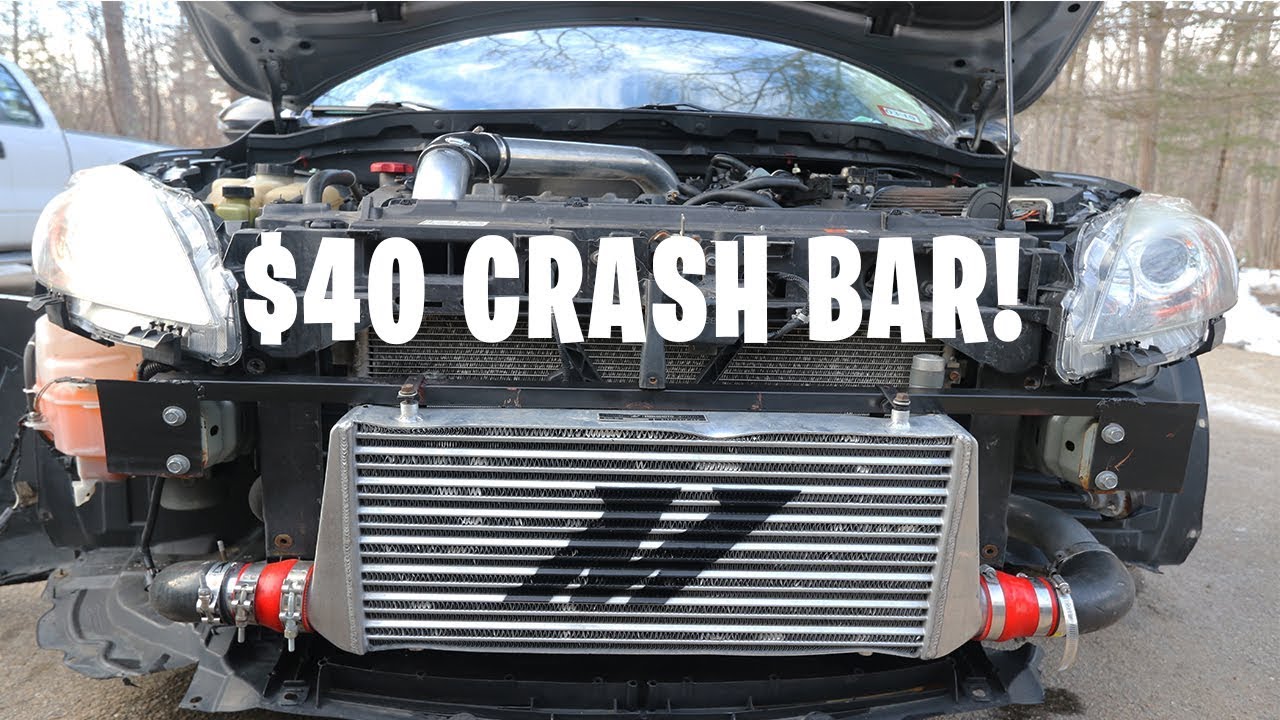 Mazdaspeed 3 Custom FMIC Crash Bar! YouTube