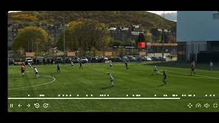 East Fife vs Boroughmuir Thistle League cup quarter final