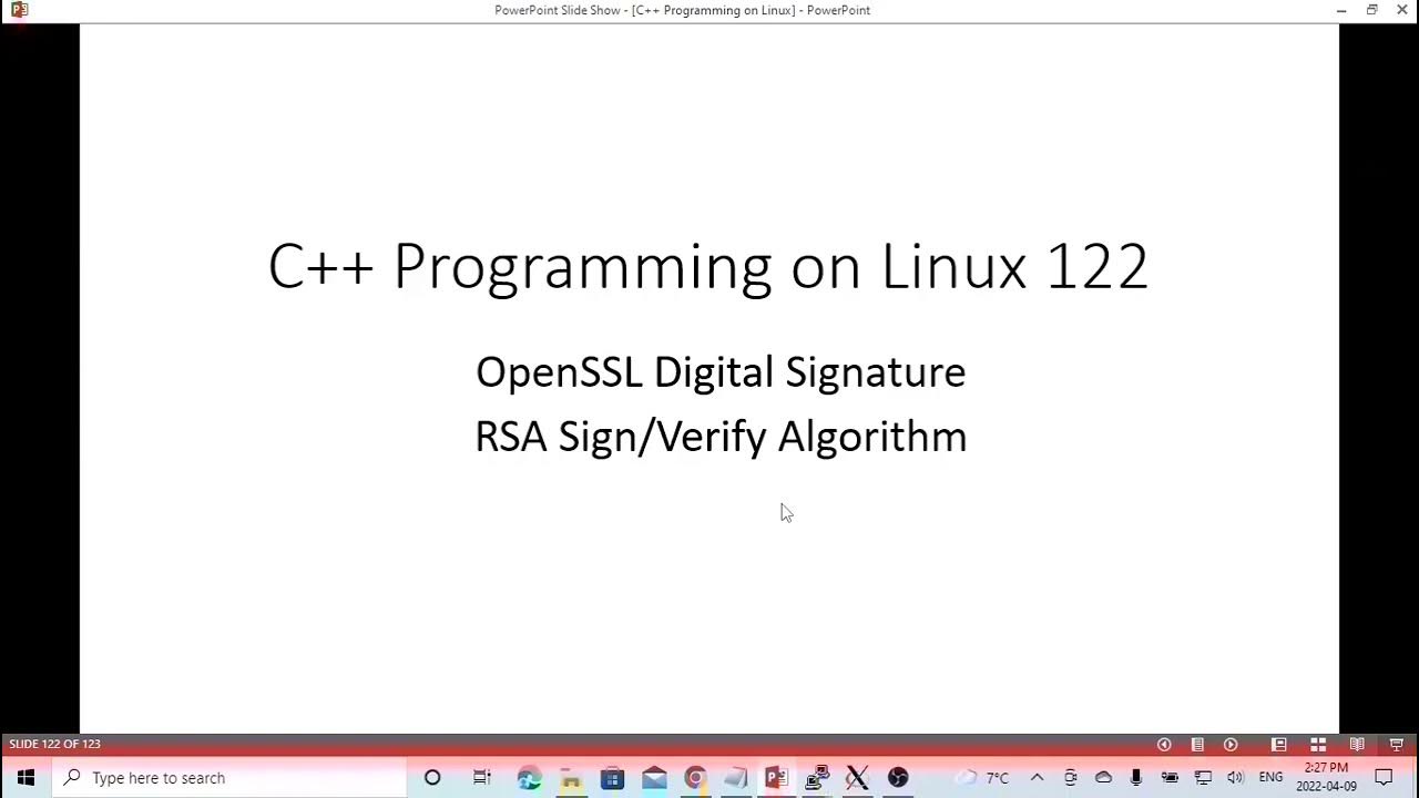 C++ Programming on Linux - OpenSSL RSA Digital Signature Sign and ...