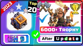 Coc Bh9 Base Link 2023 Top 20 Builder Hall 9 6000 Trophy Base   Clash Of Clans