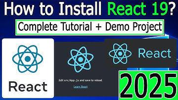 How to Install React 19 on Windows 10/11 | 2025 Update | Demo React 19 Project