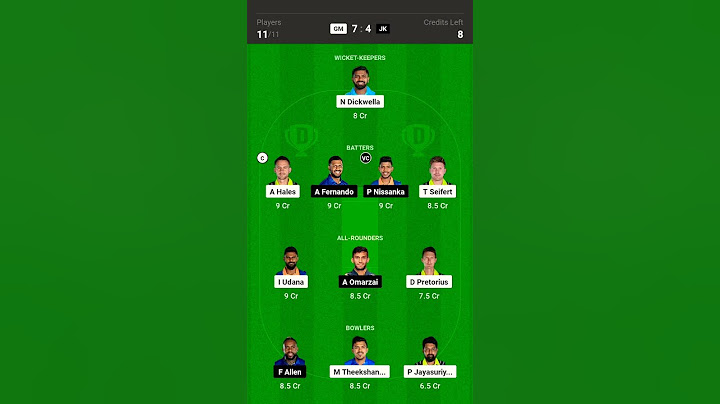 GM vs JK Dream11 Team !Gallle Marvels  vs Jaffna Kings Dream11 Team ! GM vs JK Final Match 2024