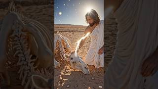 Jesus Give a Life Camel 🐪 #jesus #aivideo #gospelmusic