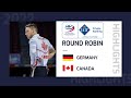 Germany v Canada - Highlights - LGT World Men&#39;s Curling Championship 2022