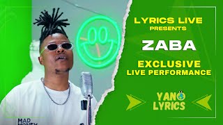 Zaba | Emthandayo, iPlan & FIESTA | Lyrics Live