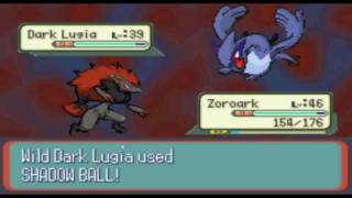 Catching shadow lugia