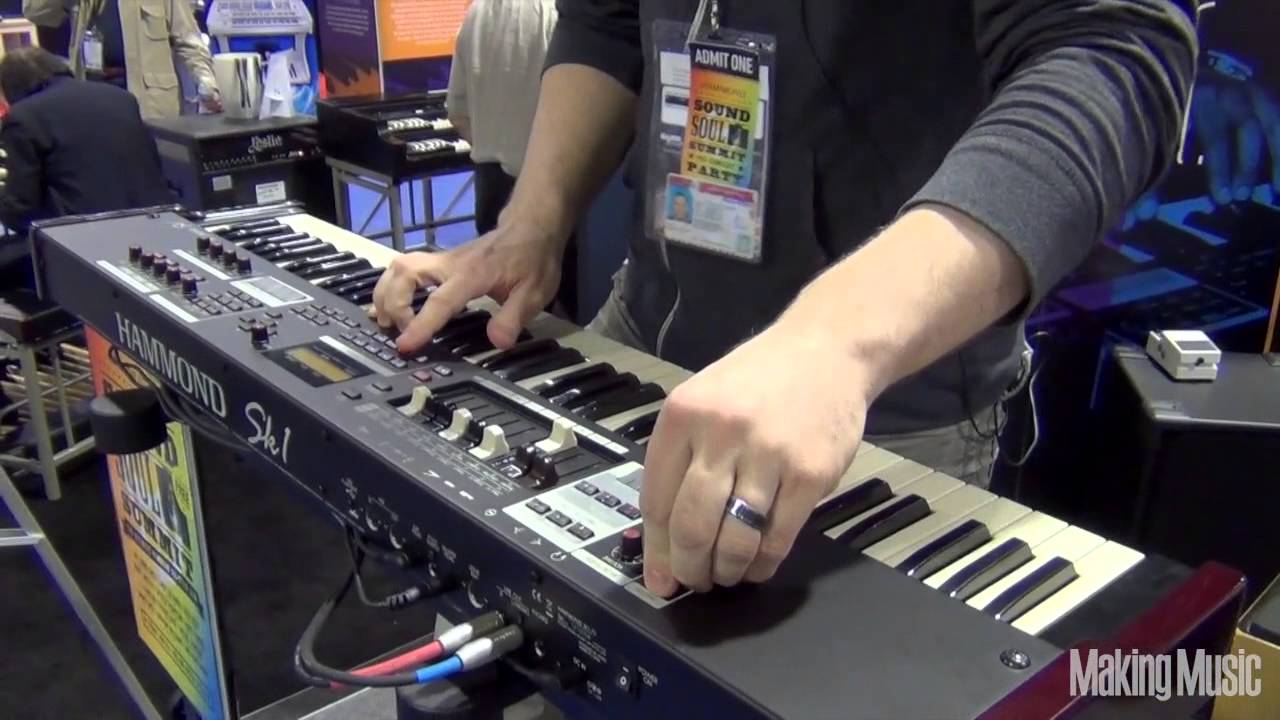 Hammond SK1 Organ Sounds YouTube